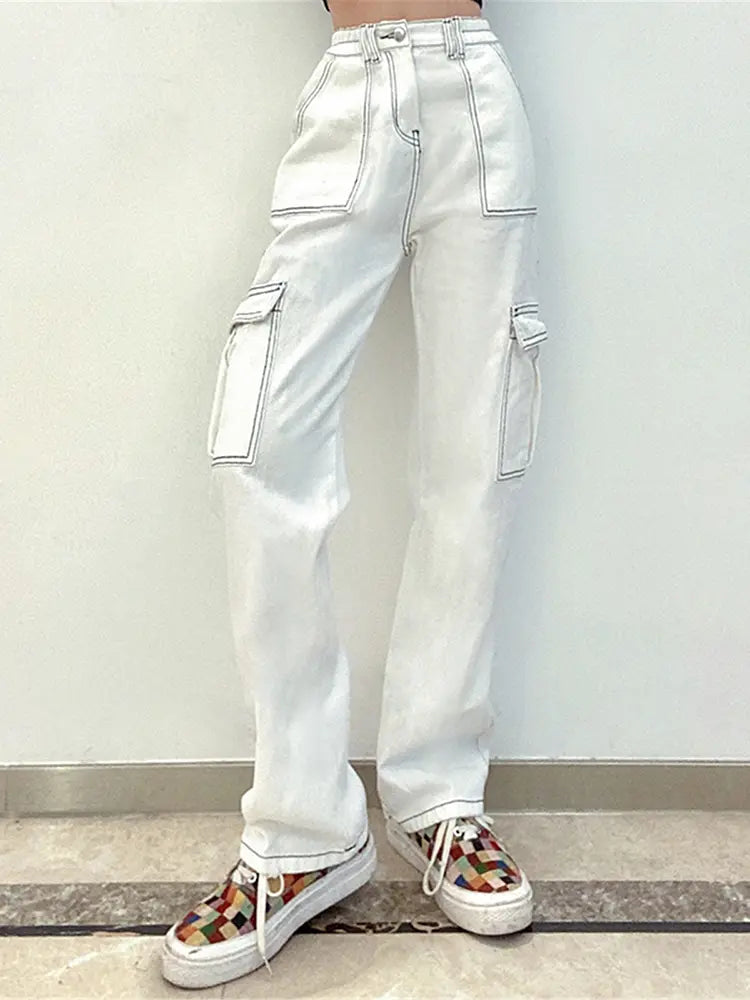 Pantaloni da lavoro in denim elastico versatili