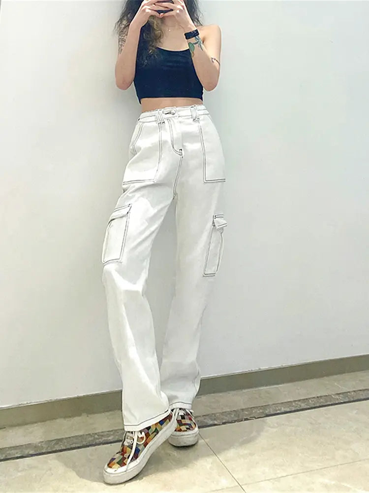 Pantaloni da lavoro in denim elastico versatili