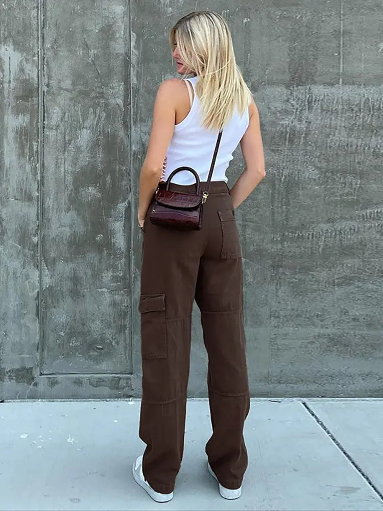 Jeans vintage verdi da papà