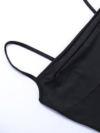 Maxi abito da sera a coda di pesce con corsetto increspato con scollo quadrato