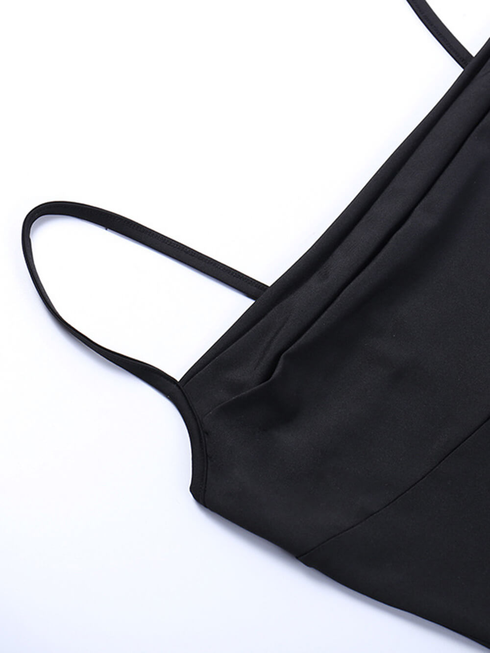 Maxi abito da sera a coda di pesce con corsetto increspato con scollo quadrato